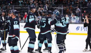 Kraken keen to defend home-ice advantage against Sharks