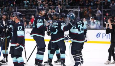 Kraken keen to defend home-ice advantage against Sharks