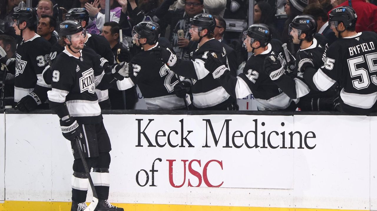 Kempe scores 200th NHL goal, Doughty sets Kings record for defenseman in 3-0 win over Jets
