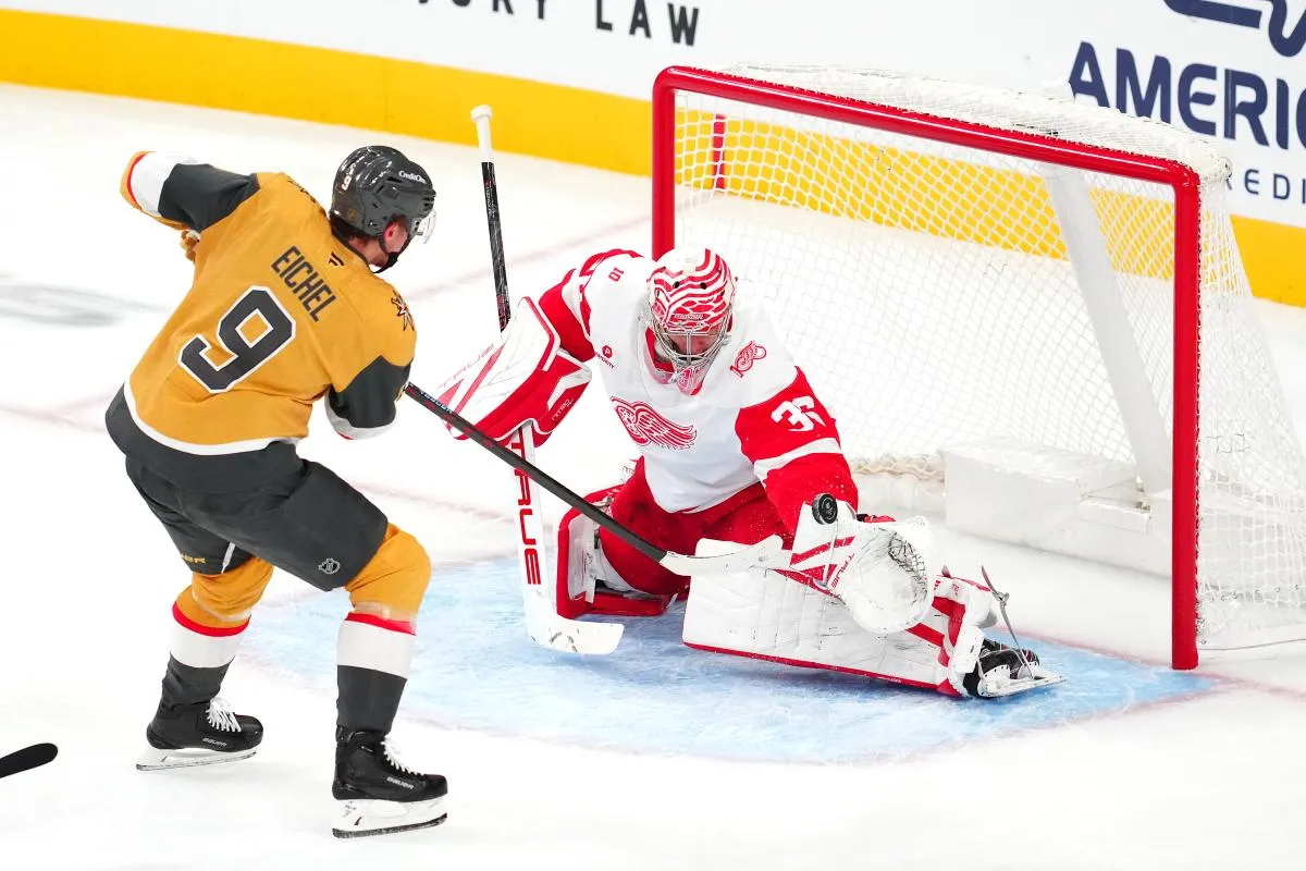 Red Wings' tickets reach record low prices after road trip finale loss to Golden Knights Tuesday