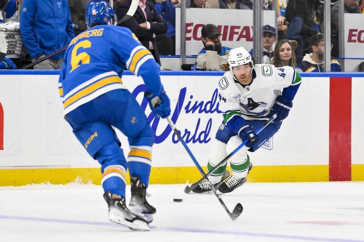 NHL Insider Reals the Contract Number Kiefer Sherwood May Be Demanding From the Vancouver Canucks