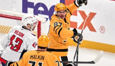 NHL roundup: Crosby, Rust lead surprising Penguins past Capitals 5-3