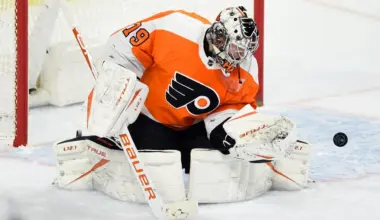 Carter Hart Makes First On-Ice Appearance in Full Golden Knights Gear