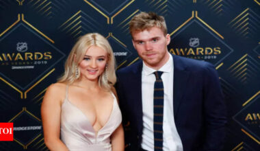 Connor McDavid’s wife Lauren Kyle drops ‘Oilers Collection 03’—A racing-inspired fashion release by Sports Club Atelier | NHL News
