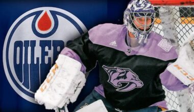 Juuse Saros Oilers trade