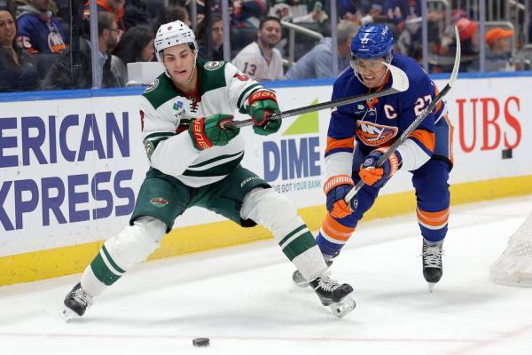 Kirill Kaprizov’s 2-point game guides Wild past Islanders