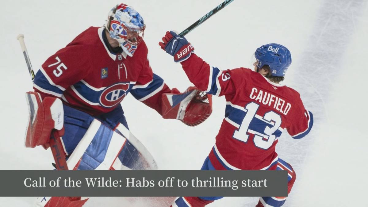 Click to play video: 'Call of the Wilde: Habs off to thrilling start'