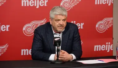 Red Wings complete lineup reconstruction in the midst of a two-game losing streak