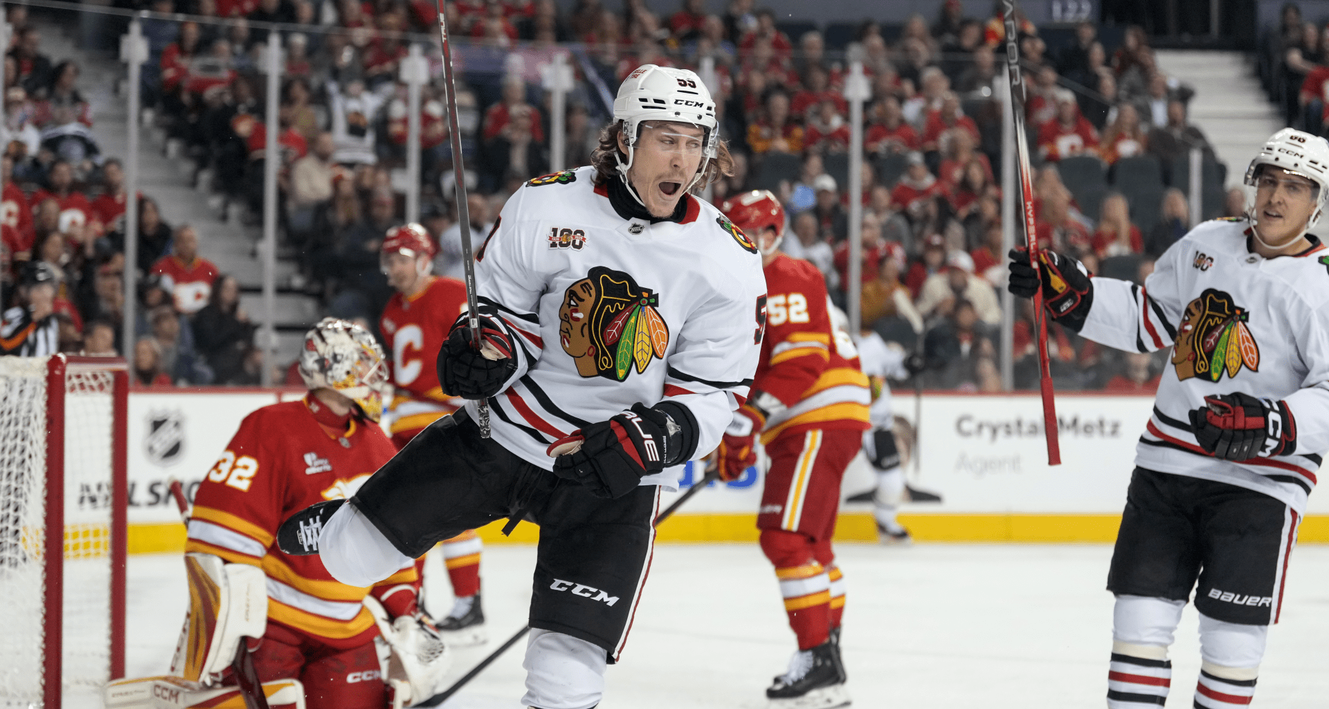 RECAP: Blackhawks extinguish Flames 4-0