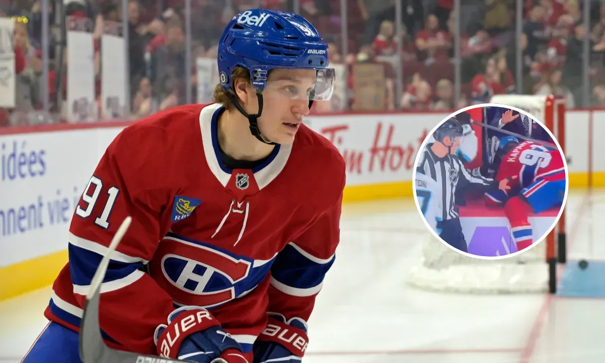 Oliver Kapanen Turns Heads After an Unexpected Moment in the Canadiens Win