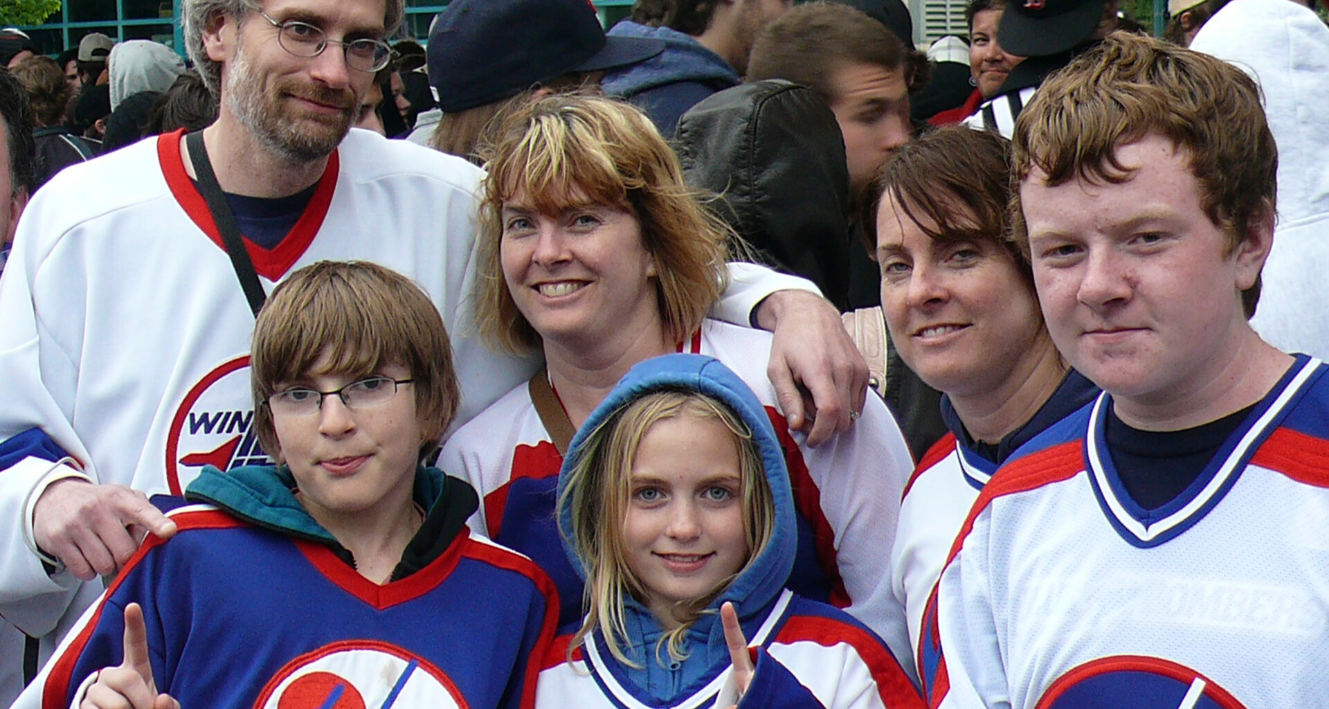 Some of the fans who were decked out in original Winnipeg Jets gear at the MTS Centre in May for the announcement of Winnipeg’s return to the NHL may be sporting jerseys with the Jets’ new logo after Christmas.
