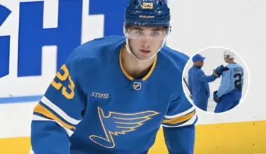 Logan Mailloux's Season Takes a Turn After the Blues Make a Key Roster Move