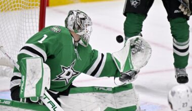 Behind G Casey DeSmith, Stars win 1st period, take game against Kraken