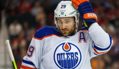 Leon Draisaitl reacts to controversial photo of himself, chirps Oilers rookies