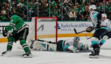 Kraken lose 2-1 to Stars on Seguin's first period goal