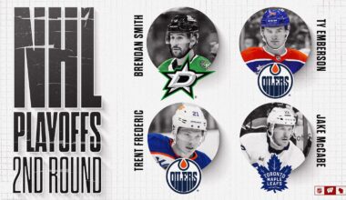 Aiden Dubinsky and Luke Osburn celebrate a goal