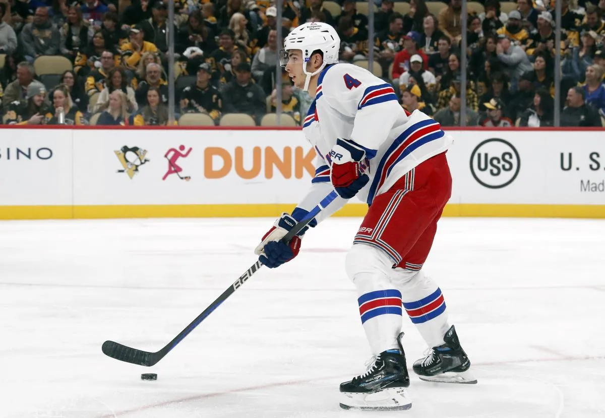 Rangers may be forced to trade top young defenseman due to roster constraints