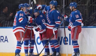 NHL roundup: Rangers defeat Predators 6-3 for first home win