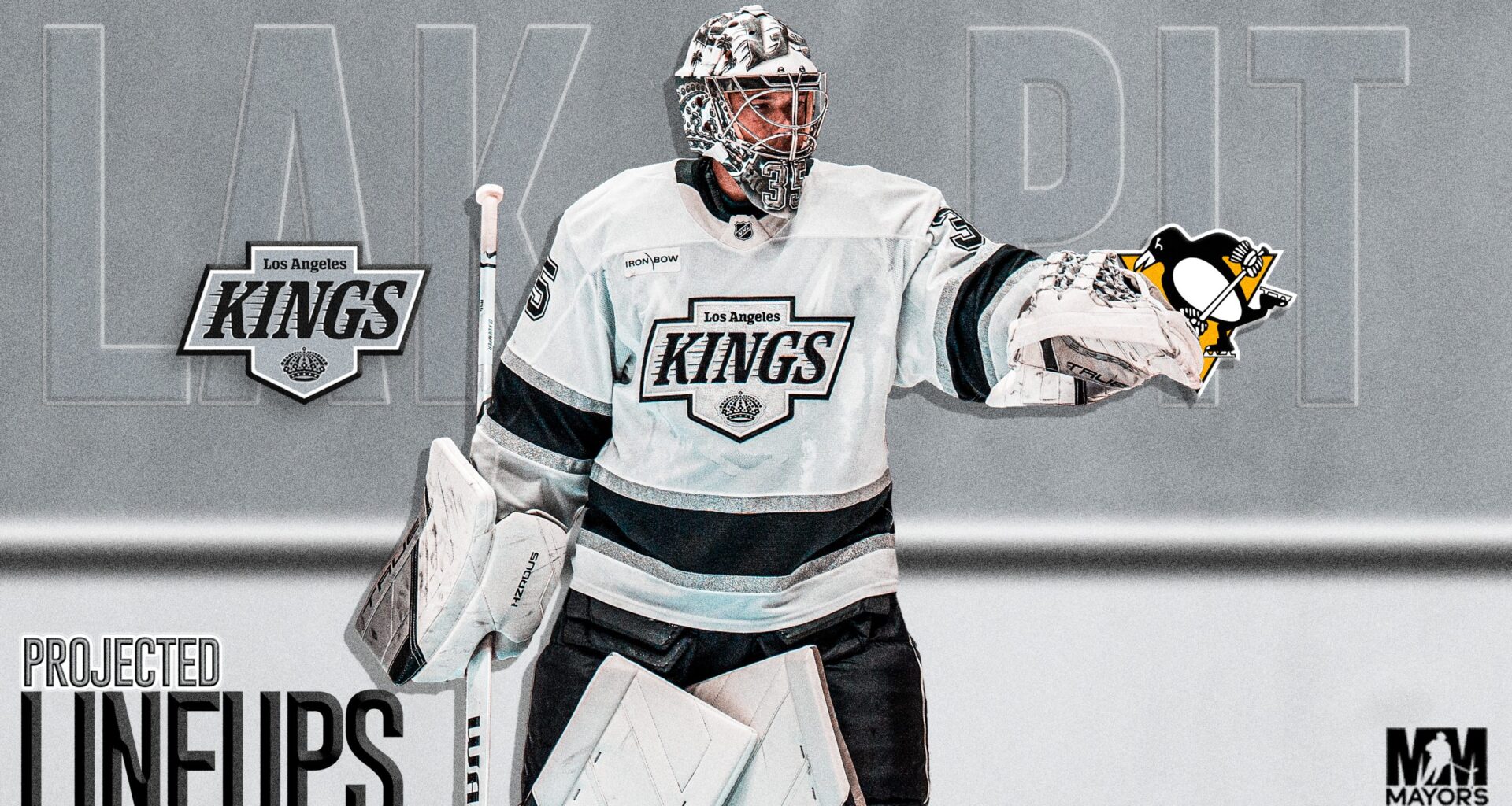 Kings at Penguins, Pregame Notes for Game vs. Stutts and Sid