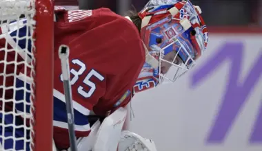 Why Montembeault's morning in Brossard has people talking before the Kings matchup