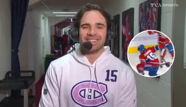 Alex Newhook Delivers the Best Post-Game Line After a Standout Performance