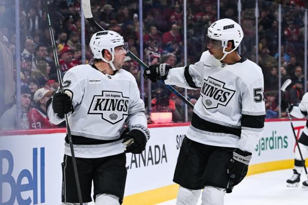 Kings stay hot on the road, rout Canadiens