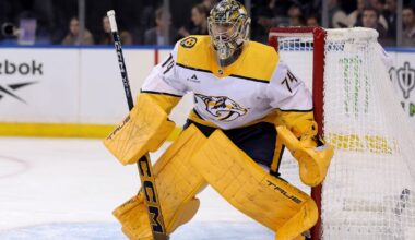 Nashville Predators' Saros Becoming Trade Candidate