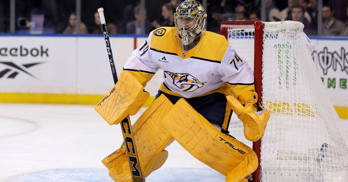 Nashville Predators' Saros Becoming Trade Candidate