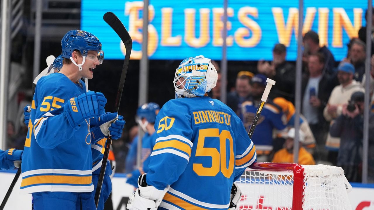 Jordan Binnington passes his agent for another Blues franchise record