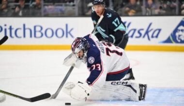 Blue Jackets edge Kraken in shootout to cap disappointing trip