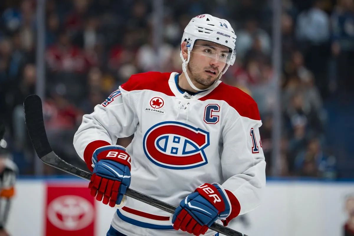 Nick Suzuki's status becomes clear ahead of tonight's game vs the Los Angeles Kings