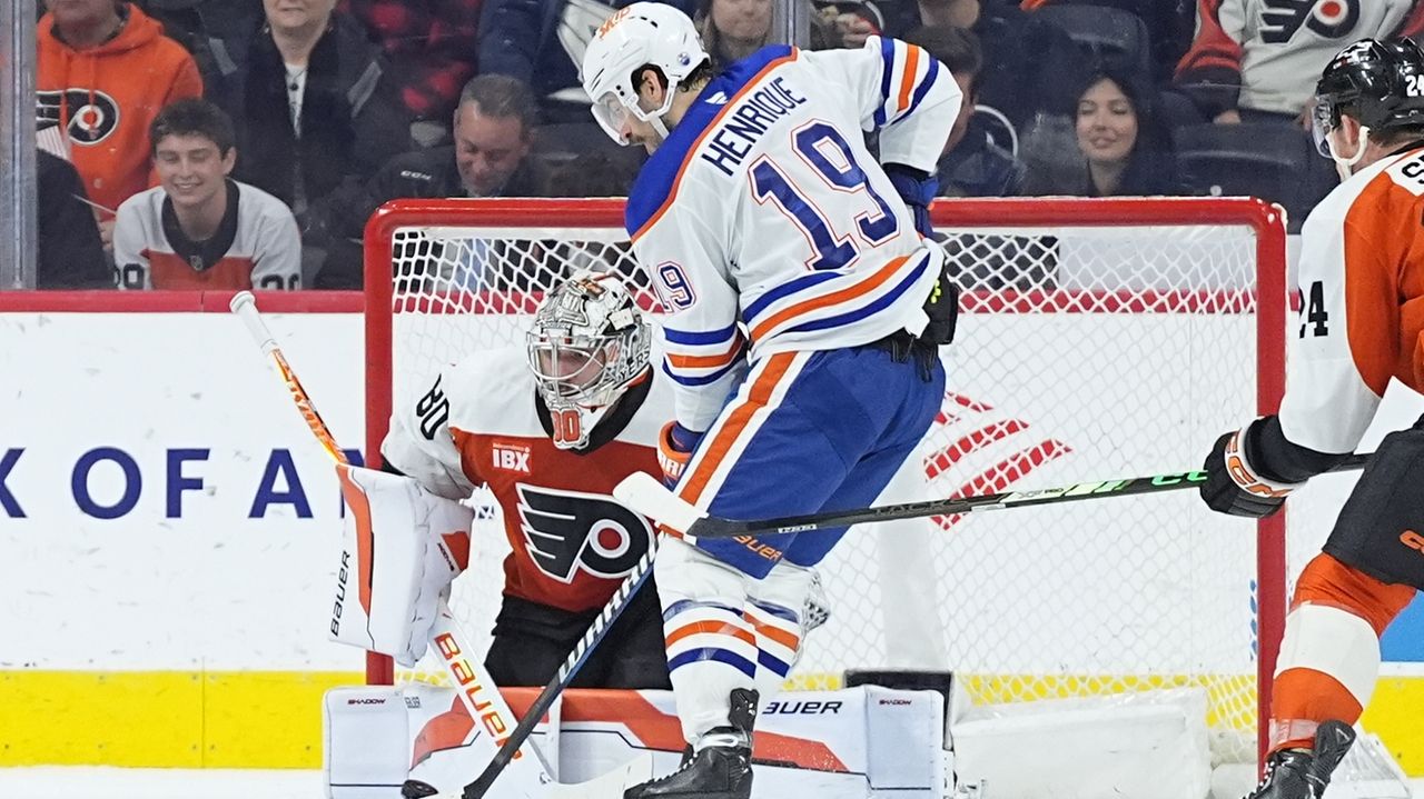 Roslovic scores in OT as Oilers defeat Flyers 2-1