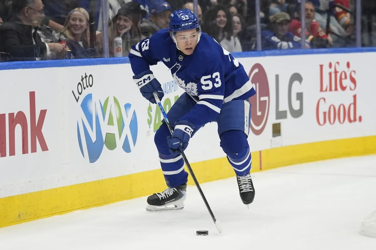 Signs are pointing to an update brewing with Easton Cowan and the Maple Leafs