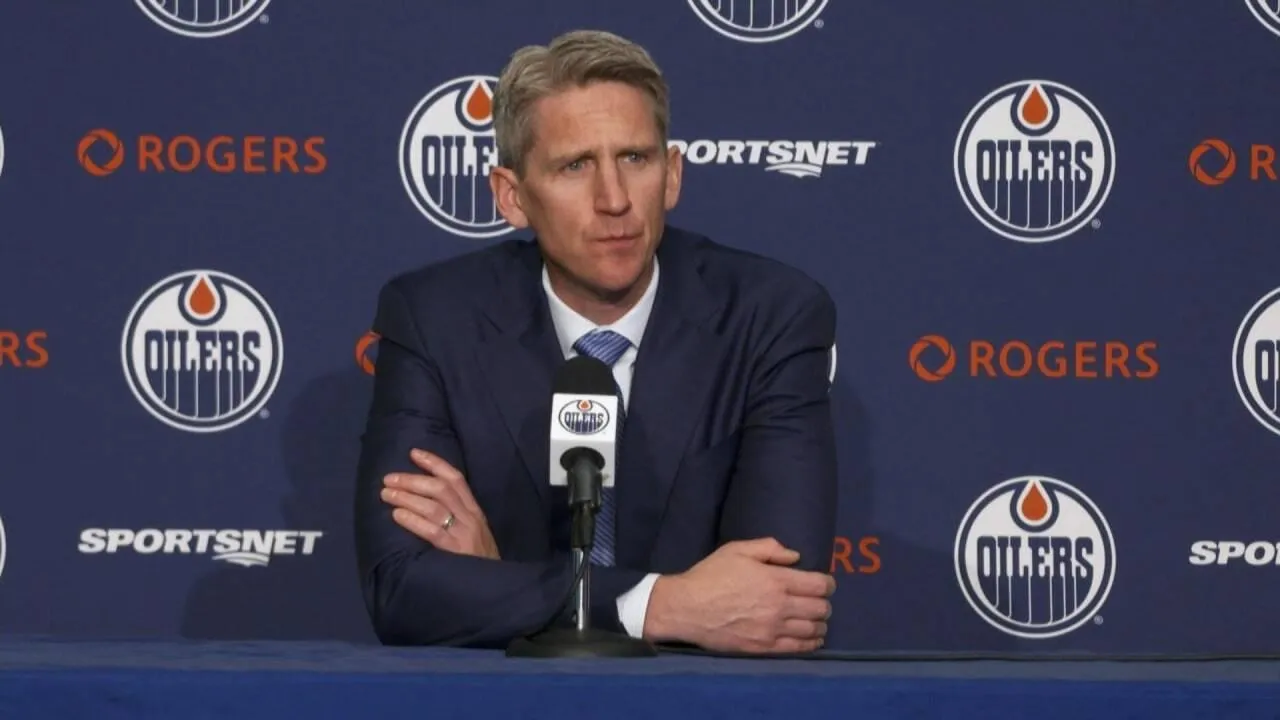 Intense video of Oilers locker room shows different side of Coach Knoblauch