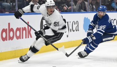 Quinton Byfield lifts Kings past Maple Leafs in overtime