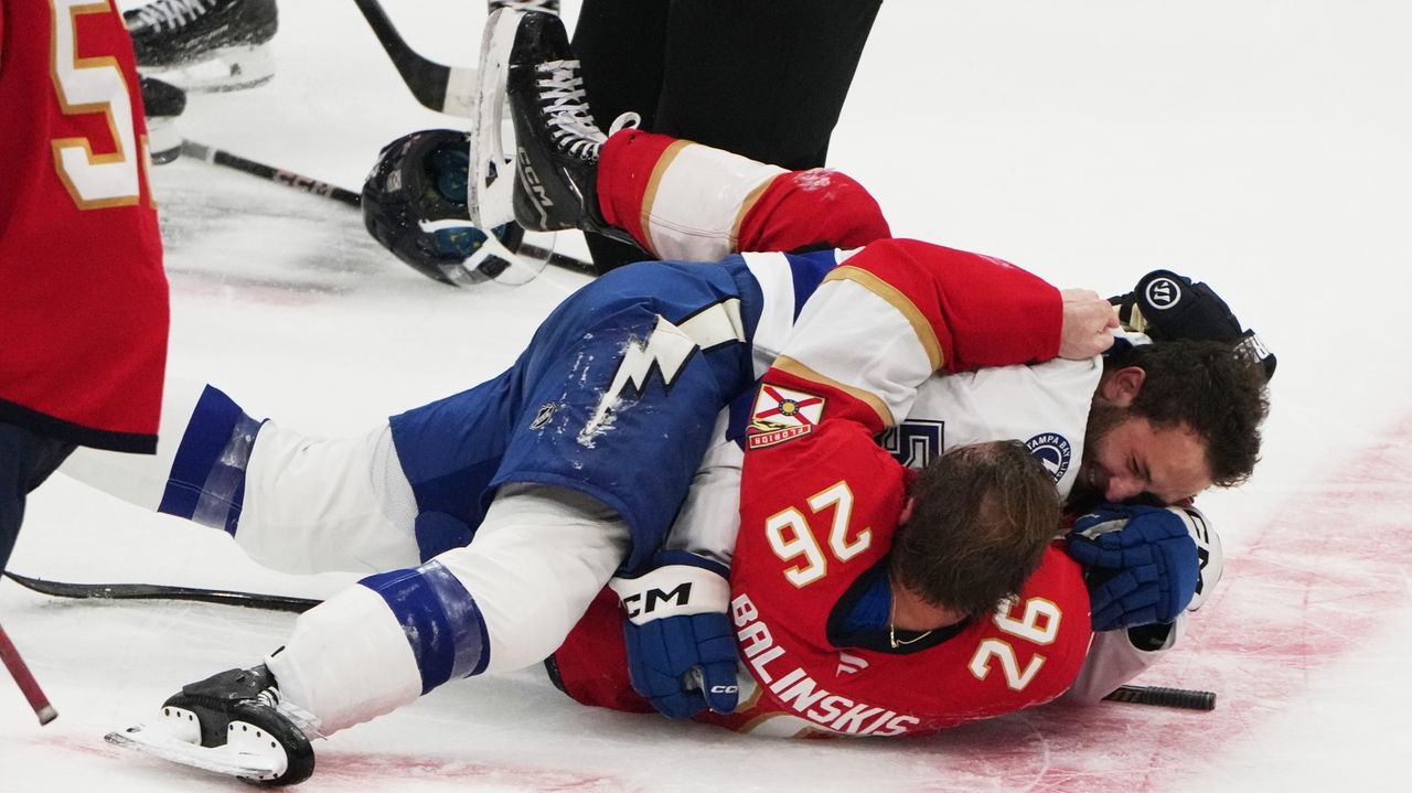 The Lightning are coming to play the Panthers, for the first time since preseason penalty-fest