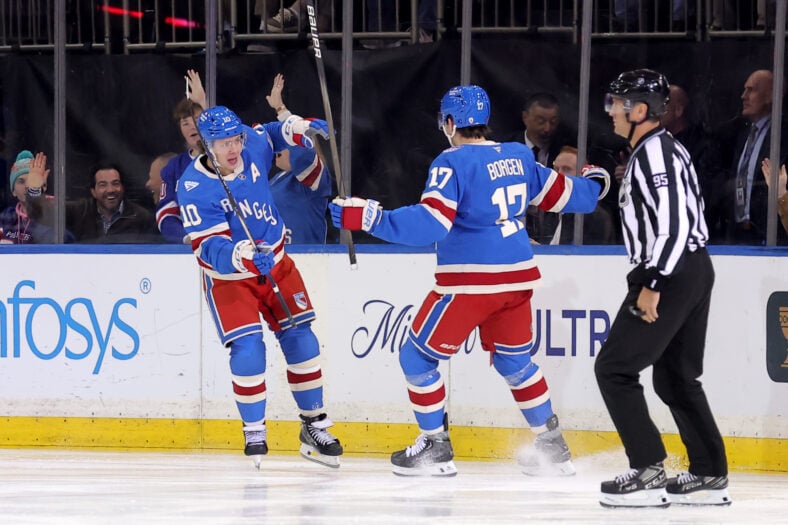 NHL: Minnesota Wild at New York Rangers
