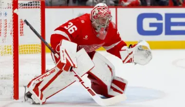 Red Wings' John Gibson's injury evaluation clear after his on-ice availability Friday