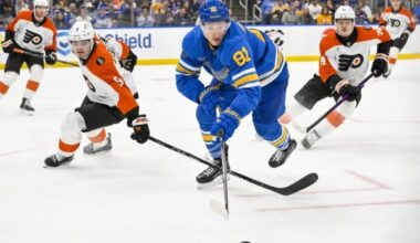 Trevor Zegras shines in Flyers’ shootout win over Blues