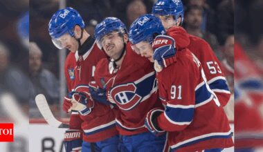 NHL Injury Update: Montreal Canadiens lose Alex Newhook long-term as Kaiden Guhle is also sidelined | NHL News