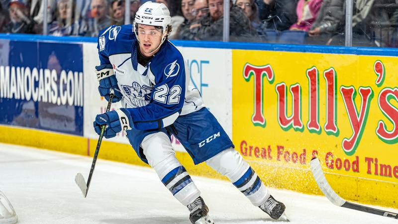 Tampa Bay Lightning Recall Forward Jakob Pelletier From Syracuse Crunch