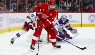 Red Wings projected lineup vs. Rangers Sunday, a must win game for Detroit