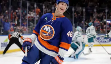 Matthew Schaefer beats record set by Sidney Crosby in overtime thriller against Utah