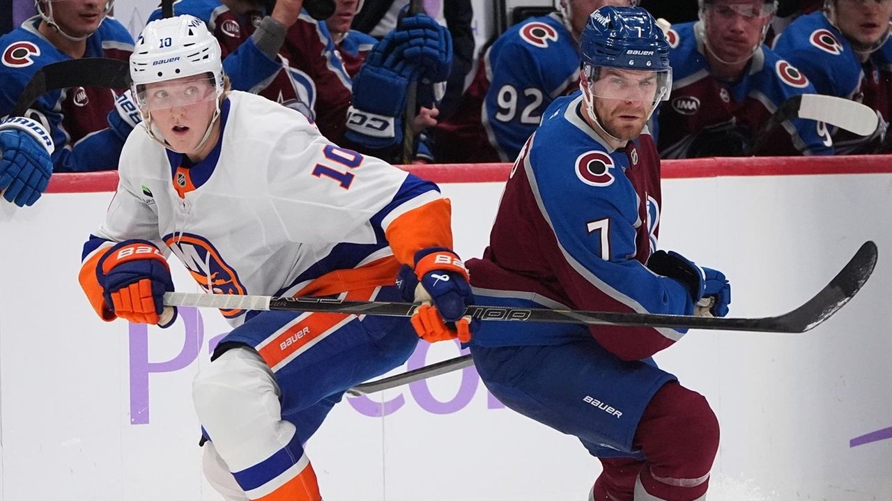 Islanders give Avalanche a battle before dropping to 4-1 on road trip