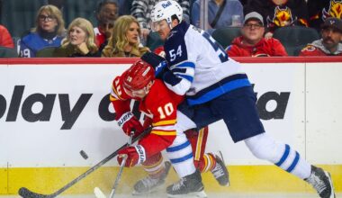 Flames force OT, but Jets close trip with shootout win