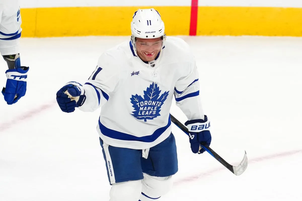 The depth centre the Maple Leafs let walk is outplaying Max Domi at 5-on-5