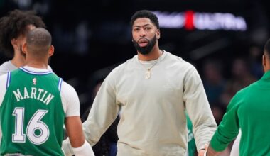 Mavericks to reevaluate Anthony Davis’ left calf strain in 7-10 days: ‘He wants to play’