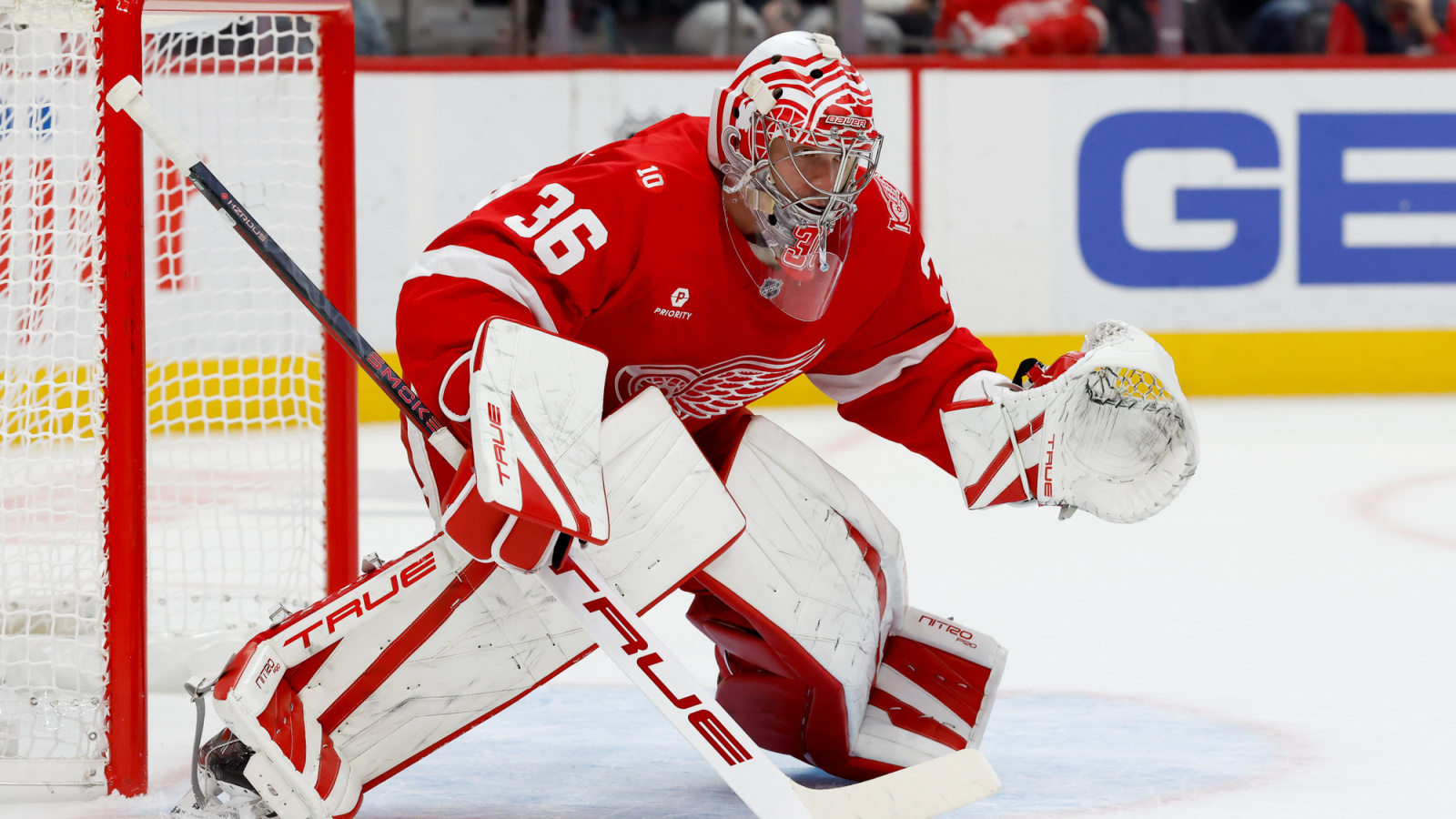 John Gibson Leaves Game Against Anaheim Ducks