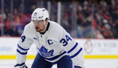 Maple Leafs C Matthews hasn’t skated since suffering lower-body injury on Nov. 11