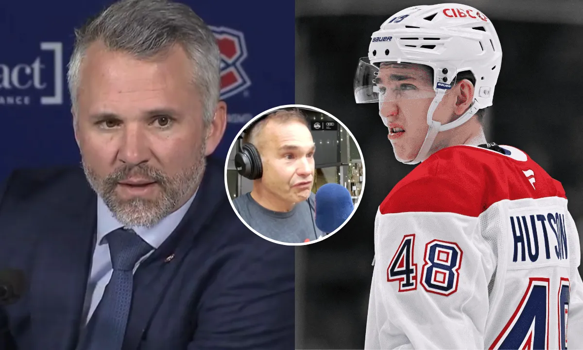 Gilbert Delorme's direct warning to St-Louis brings Lane Hutson into fo